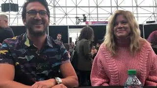 Josh Schwartz & Stephanie Savage Interview for 'Nancy Drew' at NYCC