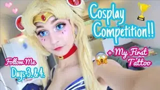 ♡ Cry Baby Sailor Moon Wins NZ's Cosplay Competition || Con Vlog || FIRST TATTOO