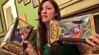 HEEL WIFE HOLDS WWE TOYS HOSTAGE FORCING FAT HUSBAND TO EAT WHOLE PEPPER!