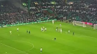 Celtic v Hearts Pre Match, Players coming out of the Tunnel & the Famous Celtic