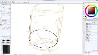Скоростное рисование Девушки механика в Manga Studio 5 (часть 1).