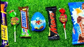 Most Asmr popular candys some lots of colorful rainbow lollipop candy unpacking chocolate eat