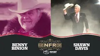The 2025 #WranglerNFR Vegas NFR Icon presented by RMEF &ndash; Shawn Davis & Benny Binion