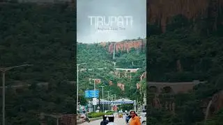 Water Falls View + Orion Tea is ❤️ #tirupati #tirumala