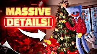 Mysterious Details You Missed: Poppy Playtime Chapter 5 Christmas Poster Breakdown | HINDI
