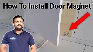 Cupboard door main magnet  catcher Kaise Lagate Hain | how to install door magnet ........