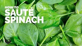 Как обжарить шпинат