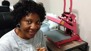 DIY Crafts:Mompreneur Journey- How to Use Stahl Hotronix Pink Press- Part 2 of 3 (Beginner Friendly)