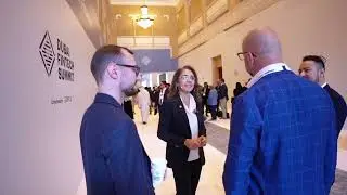 Day 1 of hosting the Dubai Fintech Summit 2024 at the Madinat Jumeirah