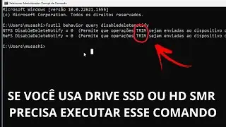 Como Verificar Se TRIM Est&aacute; Habilitado No CMD Do Windows ( E Como Ativ&aacute;-lo )