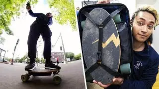 TINY BOOSTED BOARD FITS In A BAG - ESKATE AND CHILL Episode 1
