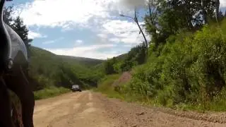 Dirt Roads in Breton Island Nova Scotia