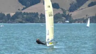 R Class Foiling - Steve and Tony practising before the sprints