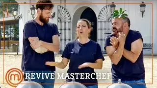 Edu Soto, Silvia Abril y Corbacho imitan &iexcl;a los jueces! | REVIVE MASTERCHEF