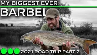 Barbel Fishing on The River Avon, Monster Barbel (2021 Road Trip Part 2)