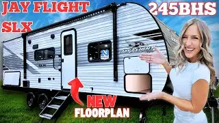 ALL NEW FLOORPLAN 2026 Jay Flight SLX 245BHS! Double Bunks + UNDER 30FT?! This CHANGES Everything!