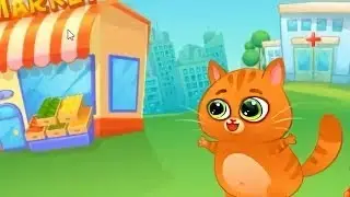 КОТЕНОК БУБУ #4 My Virtual cat Bob Bubbu смотреть онлайн