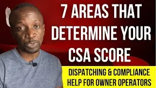7 Areas The FMCSA Looks At To Determine Your CSA Score | Truck Dispatching & Compliance Help.