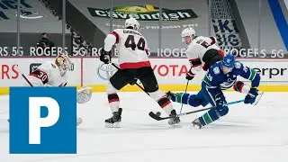 Canucks Brandon Sutter on scoring first NHL hat trick in 7-1 win over Ottawa Senators | The Province