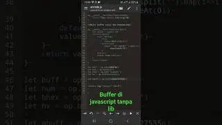 #javascript buffer ke string #javascriptproject #javascripttutorial