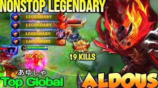ALDOUS BEST BUILD IN 2022 | TOP GLOBAL ALDOUS あゆしゃ - MOBILE LEGENDS