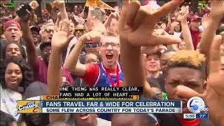 Cavs Championship parade, the crowd tells their story- Tara Molina