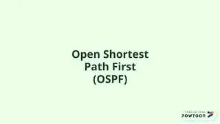 Open Shortest  Path First