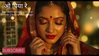 Soulful Indian Classical Love Song | Palkon Pe Teri Chhaya | Raag Bhairavi |  Female Vocal | 2025
