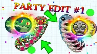 PARTY EDIT #1 // AGARIO MADNESS // DOUBLESPLIT HACK!?! //