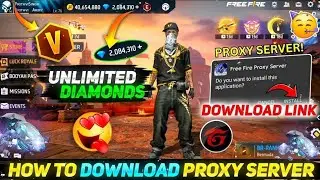 Free Proxy Server Non Root Tutorial 📌 #freefire #tutorial