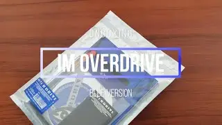 Monsta X (몬스타엑스) I.M - OVERDRIVE Unboxing - Blue Version