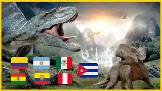 5 PAISES LATINOS DONDE HABITARON DINOSAURIOS