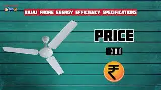 Bajaj Frore Ceiling Fan | Best Ceiling Fan Under 1500 In 2024 | Bajaj Ceiling Fan Review | Hmp Store