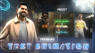 NEW AE LIKE TEXT ANIMATIONS in Alight Motion (+Preset) 😱✨ | Nidvek Edit 
