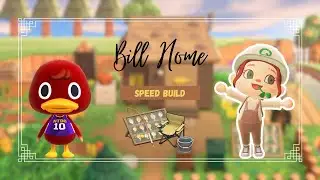🐡🥕LET'S DECORATE BILL HOME AND YARD 🥕🐡| Ep 16 | Animal Crossing New Horizons