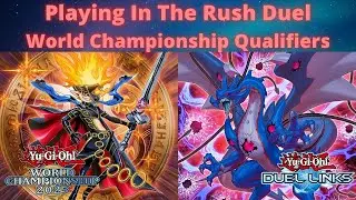 Playing In The Rush Duel World Championship Qualifiers (Duel Links)