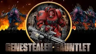 One Space Marine Terminator vs. Endless Genestealers | Warhammer 40K Gauntlet