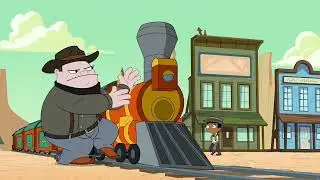 Phineas and Ferb - Forced Perspective Western Town (Song)