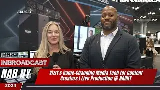 Vizrt's Game-Changing Media Tech for Content Creators | Live Production @ NABNY