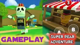 Super bear adventure, teddy bear 🐨🧸 gameplay video 