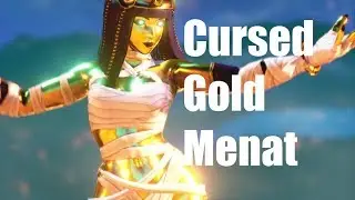 Cursed Gold Menat - Street Fighter V
