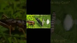 insect farming||Shocking speed (15 days!)|| #viral #shorts #farming
