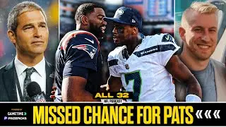 Patriots let one slip away, Jets survive & Saints Explosion | All 32 NFL Podcast