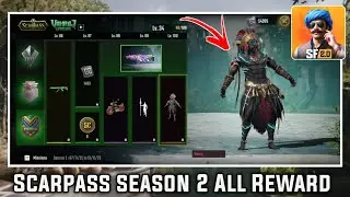 New Update Osm 😍 | ScarPass Season 2 All Reward Reveal | Scarfall 2.0 