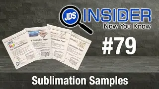 Free Sublimation Samples - JDS Insider #79