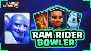 Ram Rider Bowler Cycle Deck Clash Royale [2019]