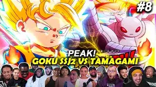 PEAK! GOKU SSJ2 vs TAMAGAMI⚡🔥[+23 Reactors] Dragon Ball Daima Ep 8 Reaction Mashup 🐲ドラゴンボールダイマ