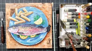 Yeah! Oil Stick FUN! Let's Paint 