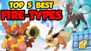 Top 5 Best FIRE-TYPES to Use in Pok&eacute;mon Brilliant Diamond & Shining Pearl!