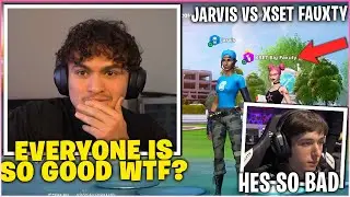 FaZe JARVIS CRIES After Losing To XSET FAUXTY In a 1v1 WAGER For $1000! (Fortnite Moments)